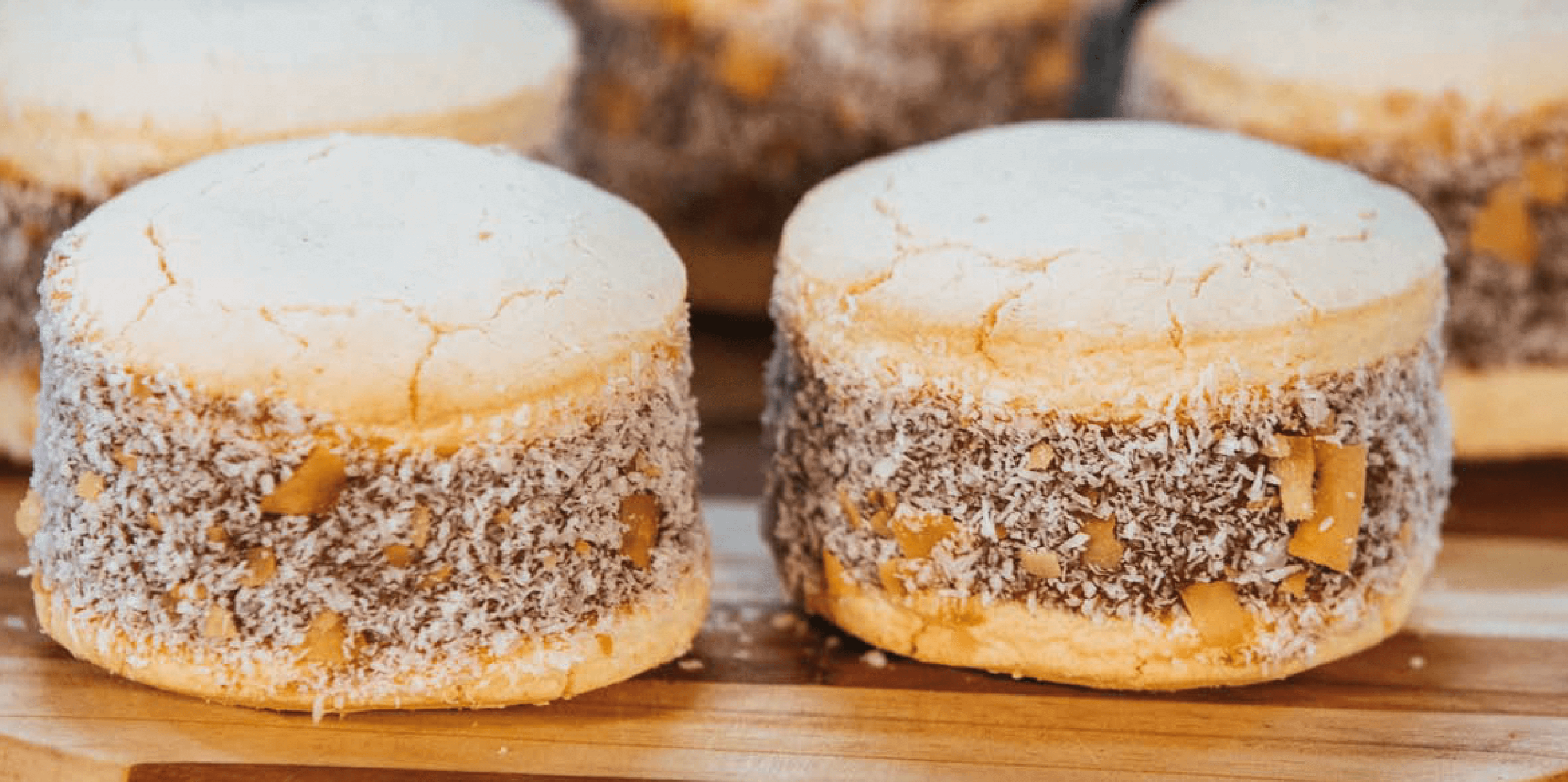 Alfajores de almidón de maíz