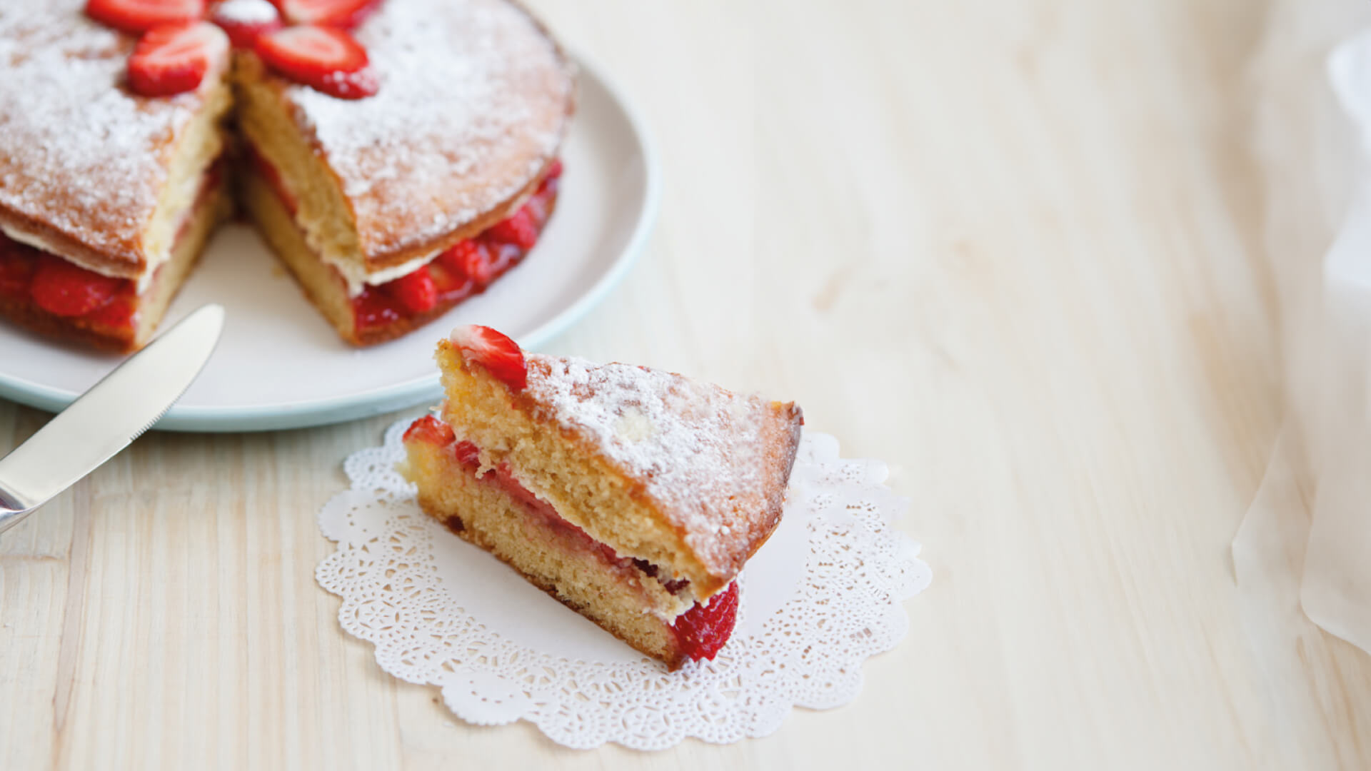 Victoria sponge cake