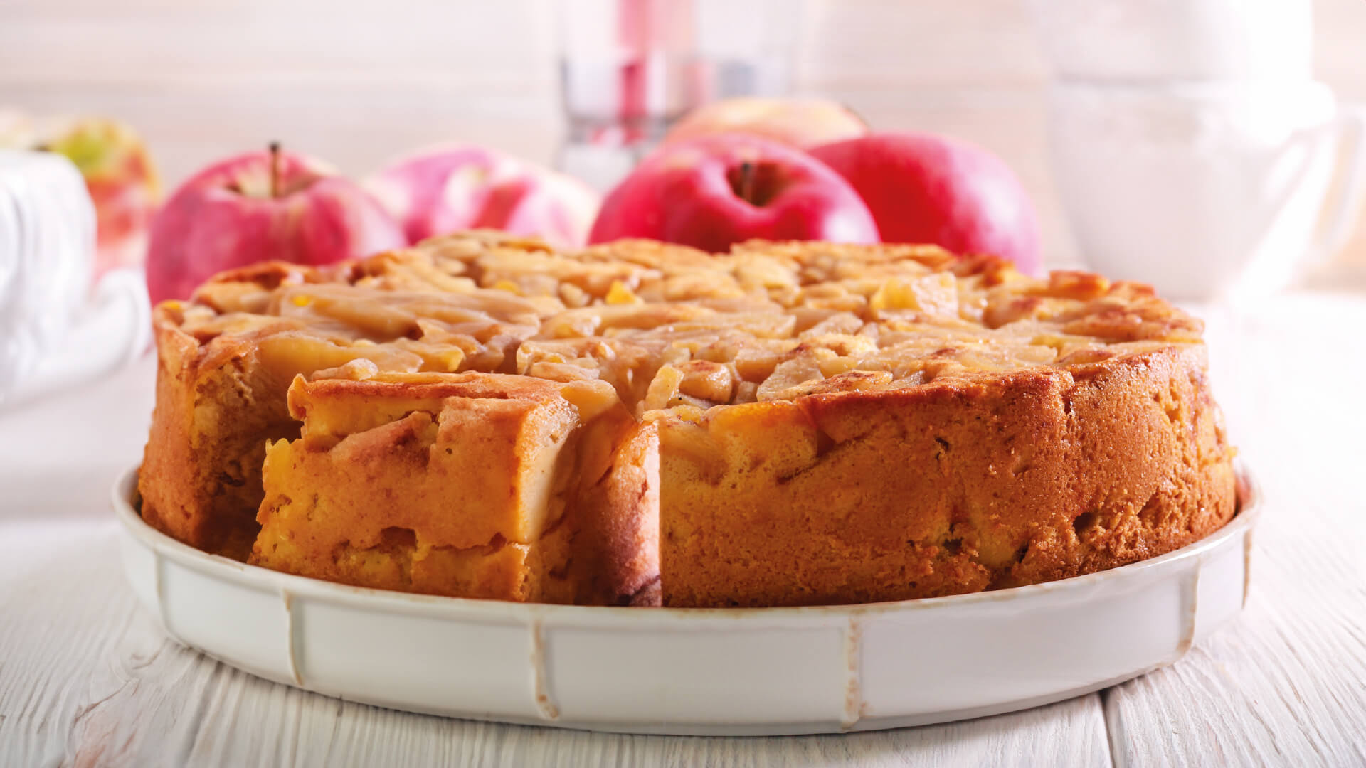 Torta Invertida de manzana