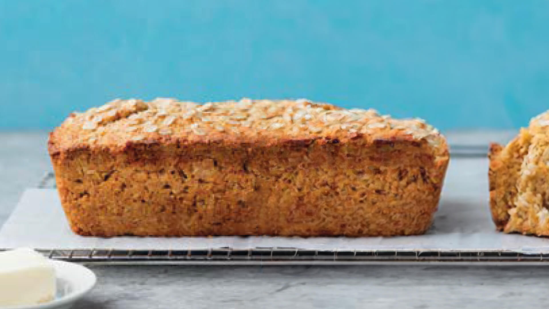 Budín de avena y coco