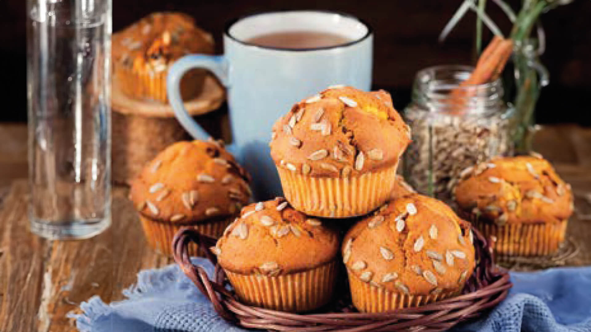 Muffins de calabaza