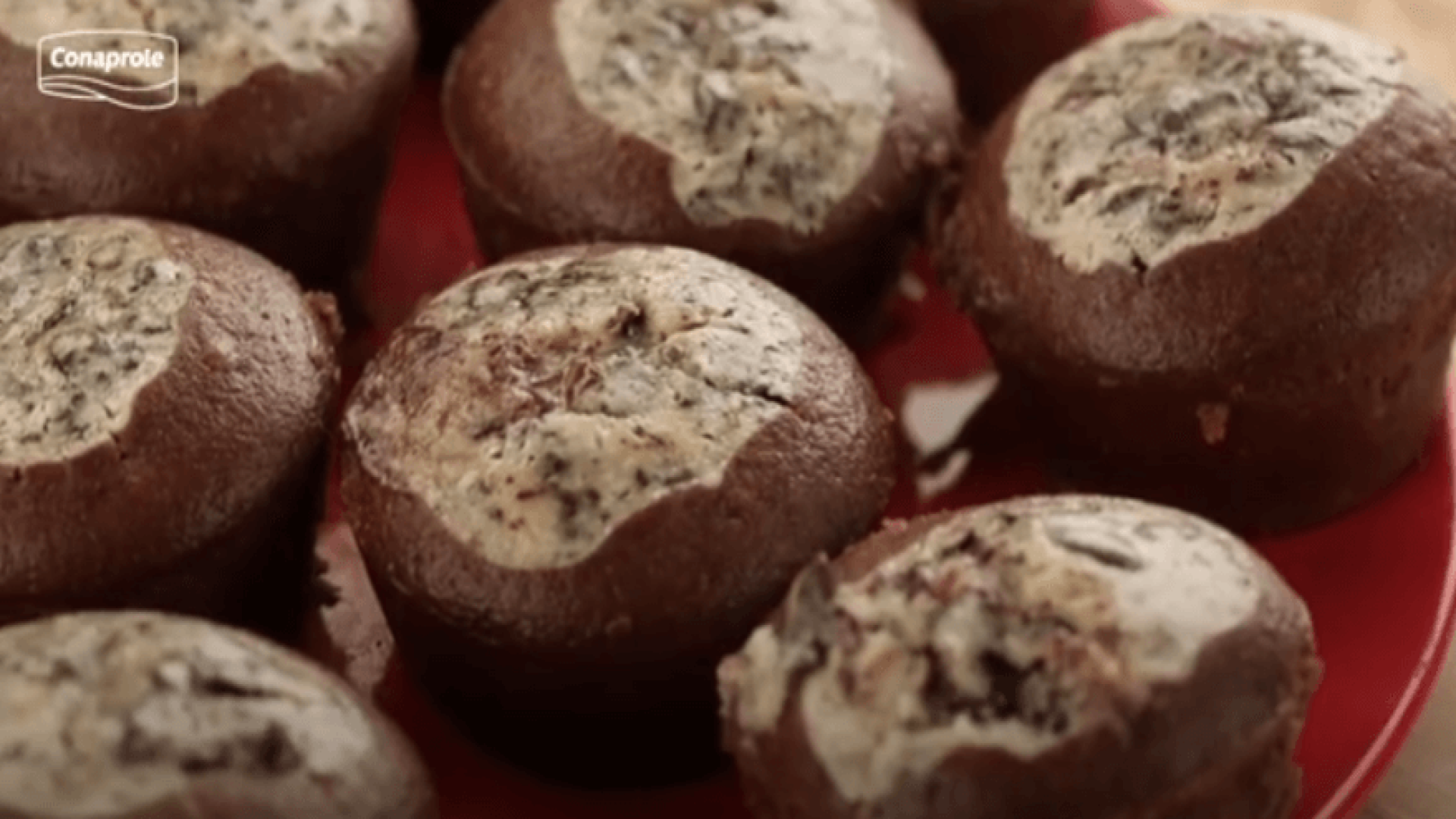 Cupcakes de chocolate