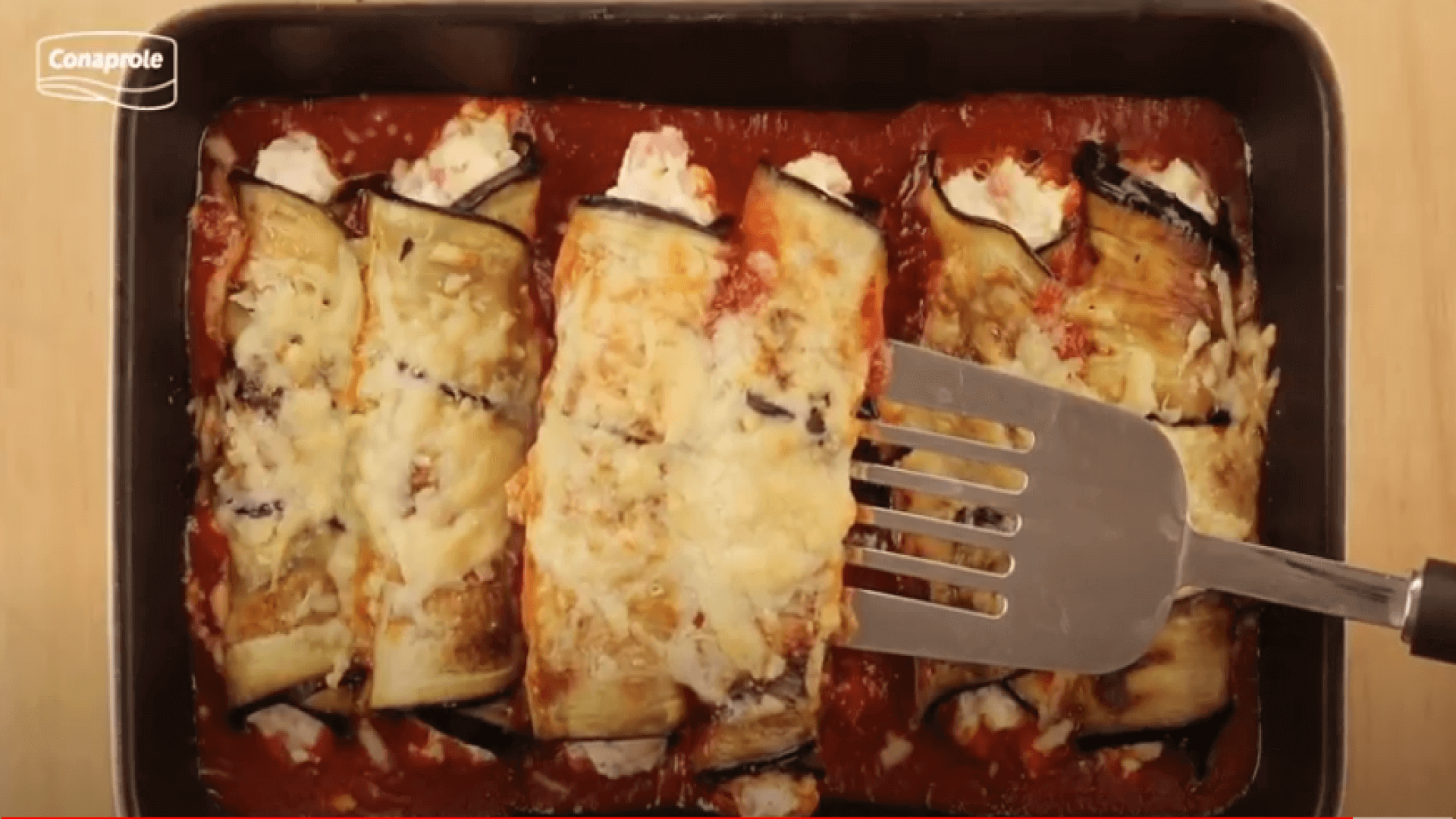 Canelones de berejenas