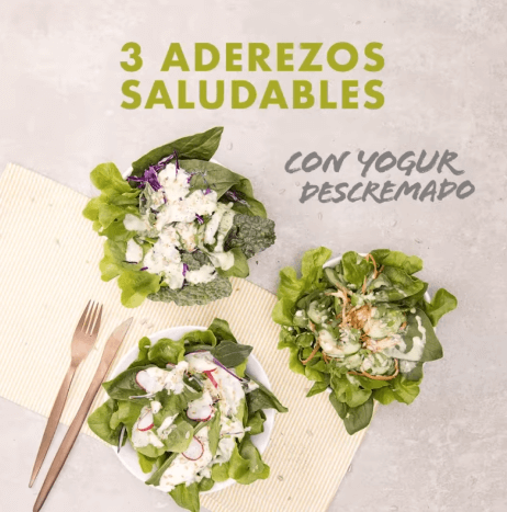 3 Aderezos Saludables