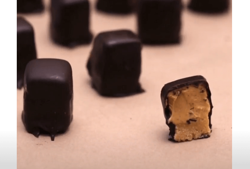 Bombones de dulce de leche