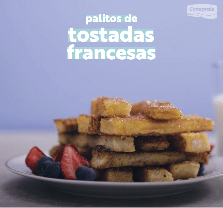 Palitos Tostadas con Leche Conaprole