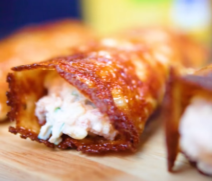 Rollitos de atún y conacrem