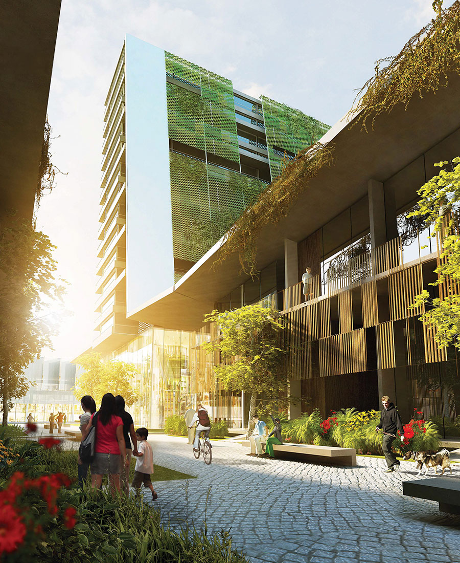 Masterplan para Centro Comercial San Martín